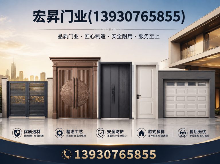 河间市高端定制大门展示图