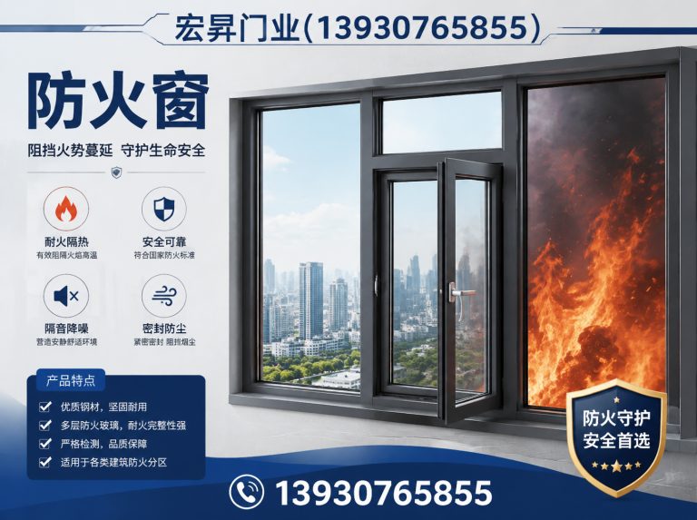 河间市防火窗展示图